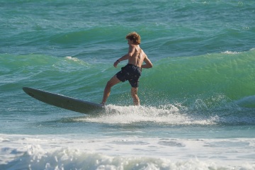 20220419 Surf/Skim Afternoon + Evening @ South Jetty