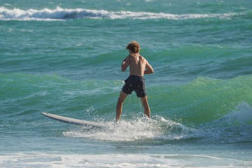 20220419 Surf/Skim Afternoon + Evening @ South Jetty