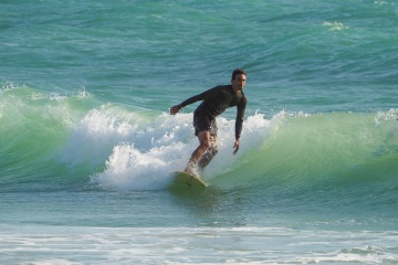20220419 Surf/Skim Afternoon + Evening @ South Jetty