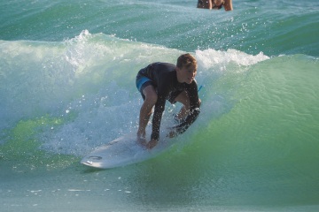 20220419 Surf/Skim Afternoon + Evening @ South Jetty