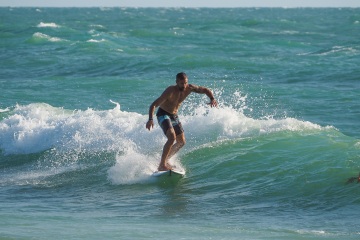20220419 Surf/Skim Afternoon + Evening @ South Jetty
