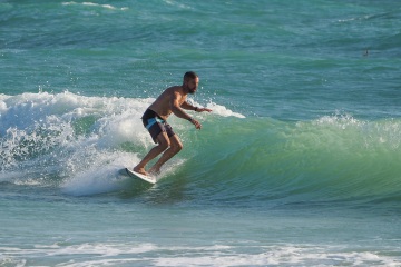 20220419 Surf/Skim Afternoon + Evening @ South Jetty