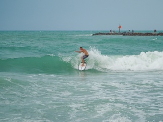20220507 Afternoon and Evening Surf Photos @ South Jetty