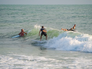 20220507 Afternoon and Evening Surf Photos @ South Jetty