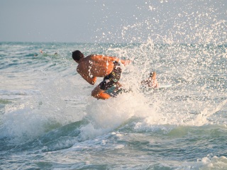 20220507 Afternoon and Evening Surf Photos @ South Jetty