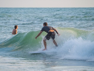 20220507 Afternoon and Evening Surf Photos @ South Jetty