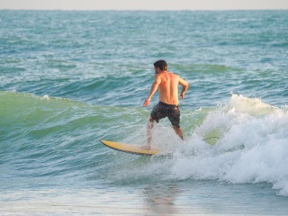 20220507 Afternoon and Evening Surf Photos @ South Jetty