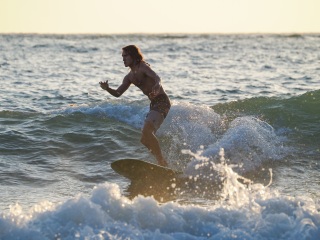 20220507 Afternoon and Evening Surf Photos @ South Jetty
