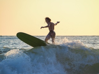20220507 Afternoon and Evening Surf Photos @ South Jetty