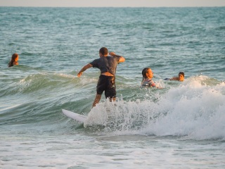 20220507 Afternoon and Evening Surf Photos @ South Jetty