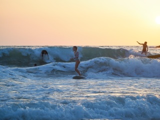 20220507 Afternoon and Evening Surf Photos @ South Jetty