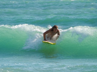 Surfing At South Jetty, Evening Of 5/11/22