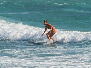 Surfing At South Jetty, Evening Of 5/11/22