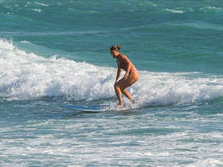 Surfing At South Jetty, Evening Of 5/11/22