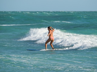 Surfing At South Jetty, Evening Of 5/11/22