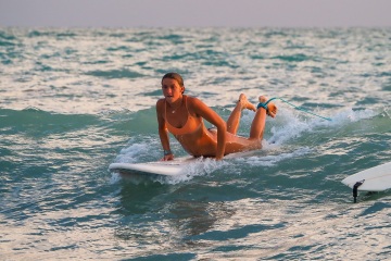 20220612-sunset-surfing-south-jetty